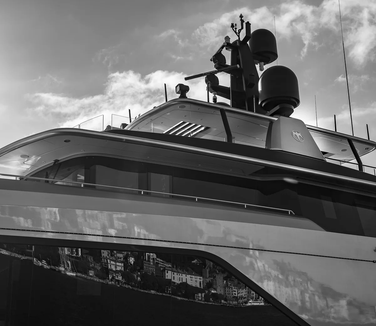 A Baglietto superyacht