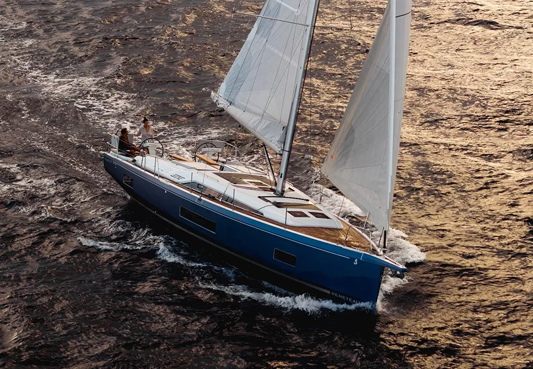 A Beneteau yacht