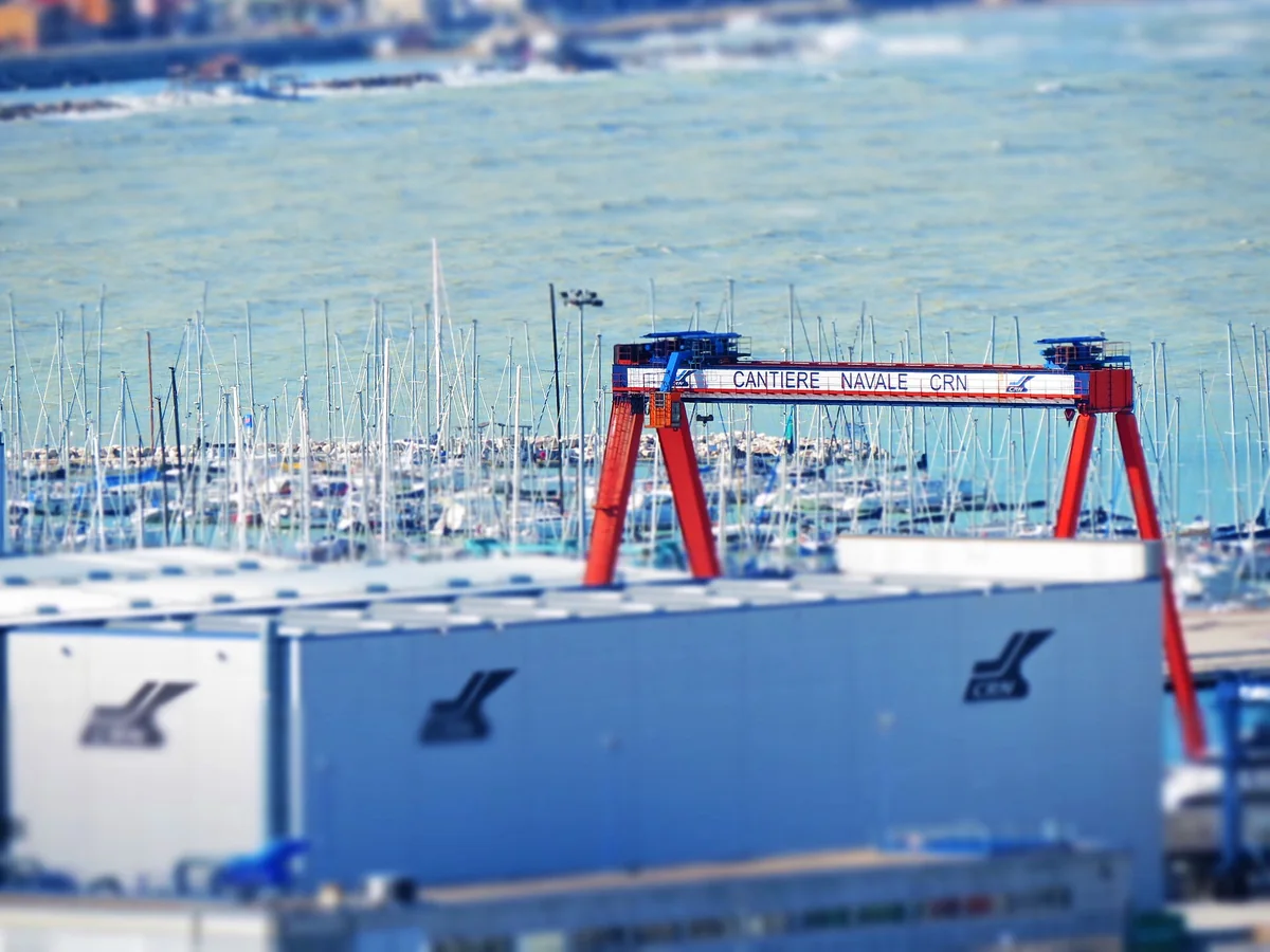 The CRN shipyard in Ancona