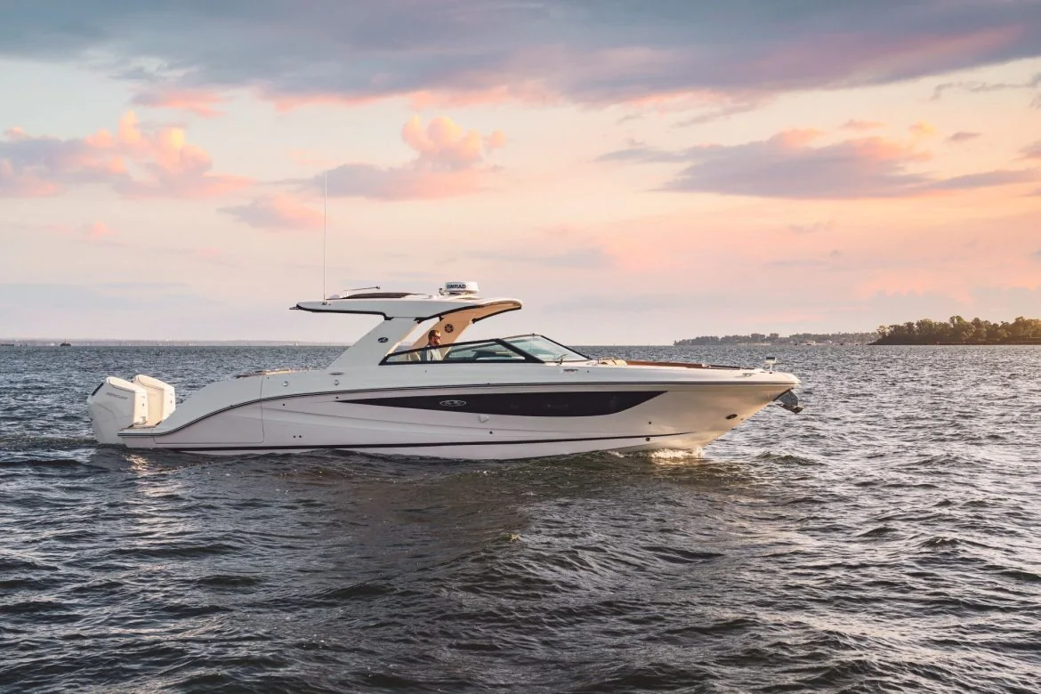 A Galeon motor yacht