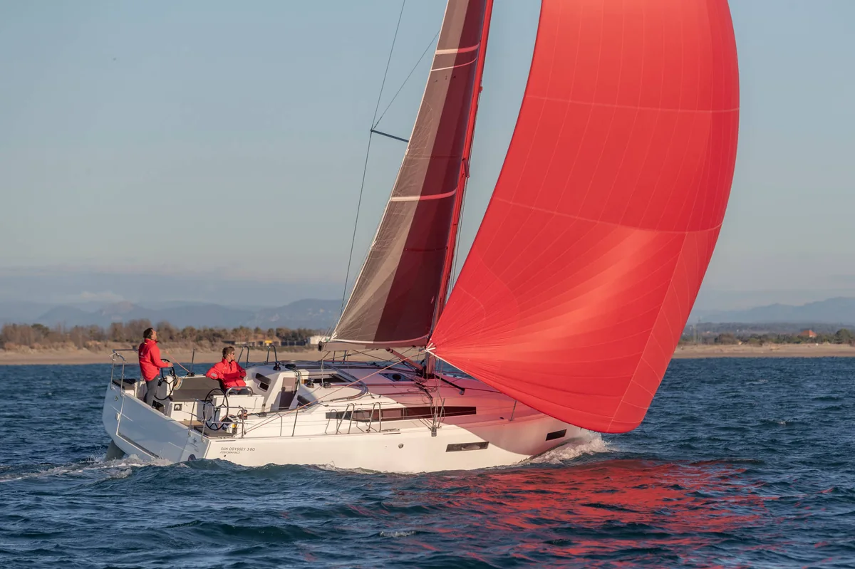 A Jeanneau yacht