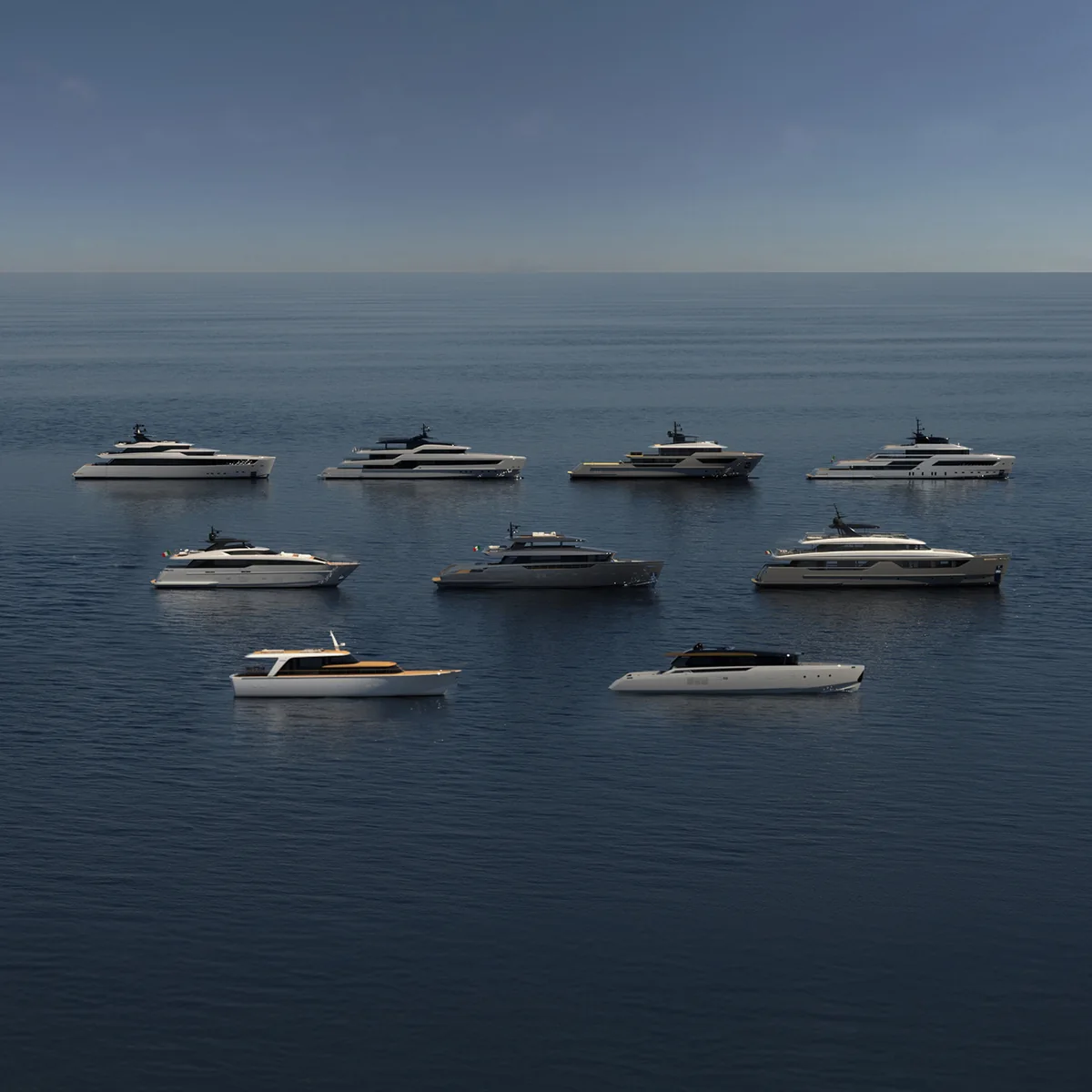 A Sanlorenzo yacht