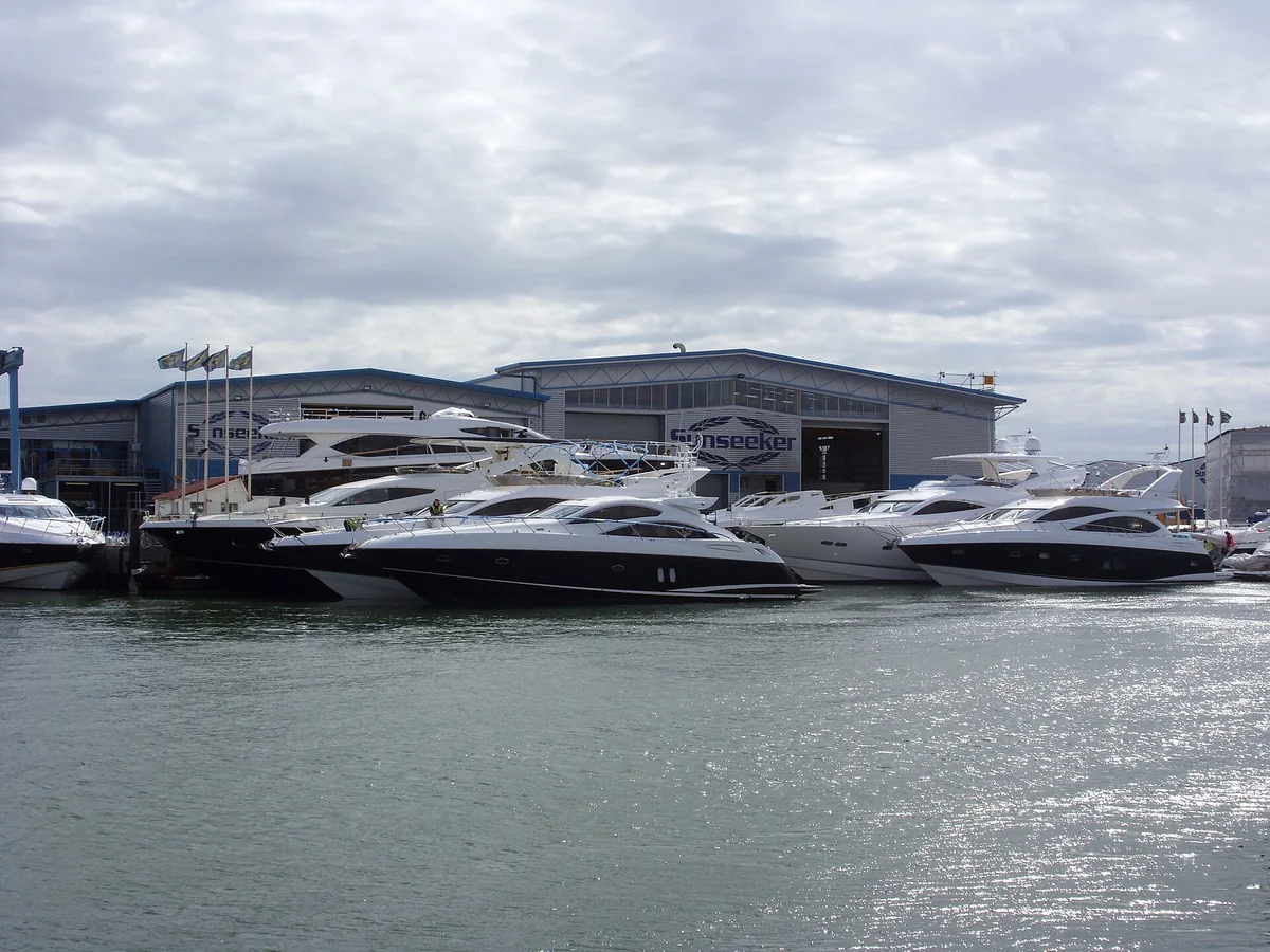 Sunseeker, built in Poole