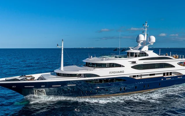 ANDIAMO - superyacht for week charter