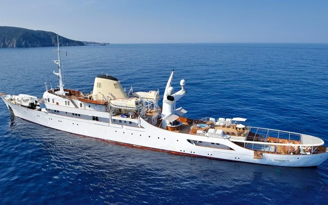 CHRISTINA O - classic superyacht for week charter