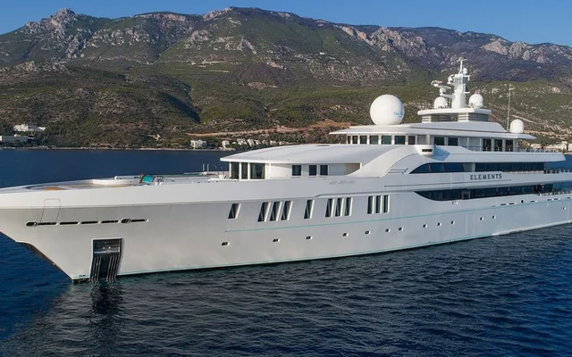 ELEMENTS - superyacht for week charter