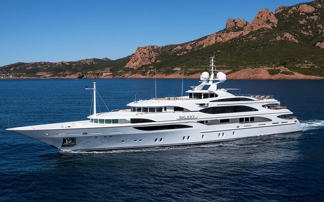 GALAXY - superyacht for week charter