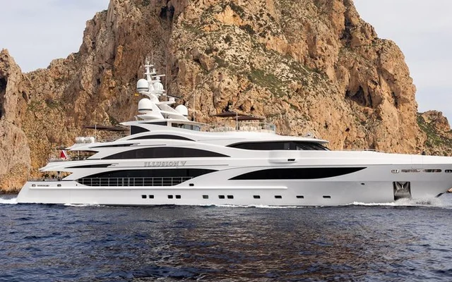 ILLUSION V - superyacht for week charter