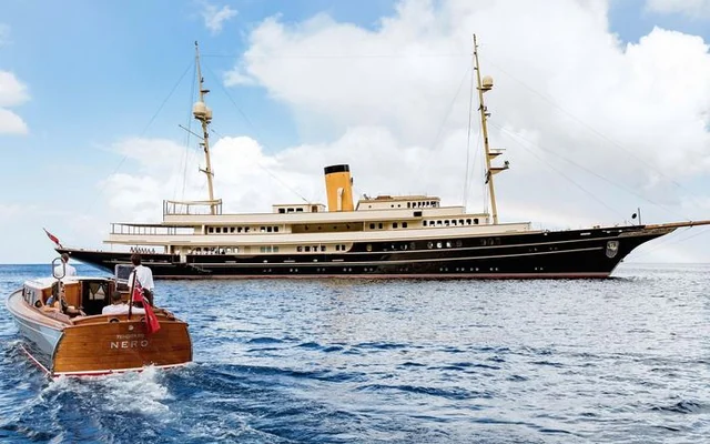 NERO - classic superyacht for week charter