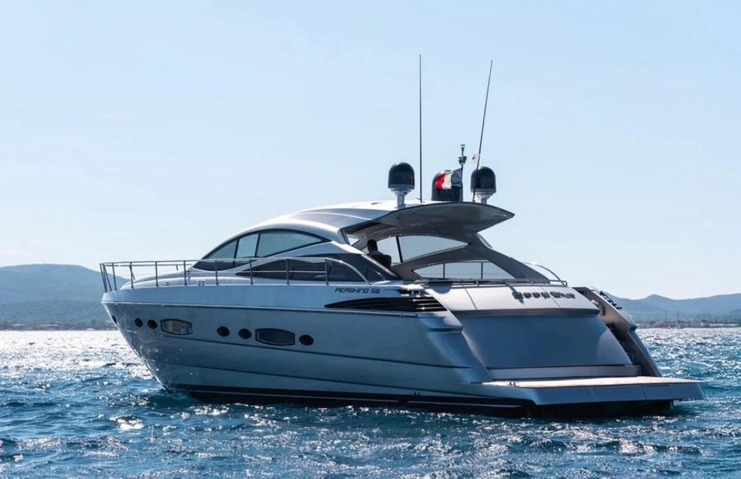 Pershing 56 - photo 3 yacht charter Cannes