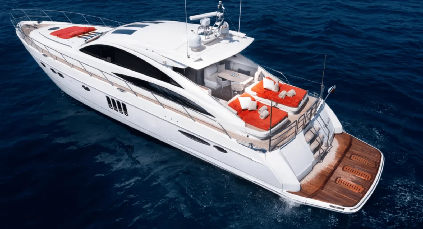 Princess V70 - photo 3 yacht charter Cannes