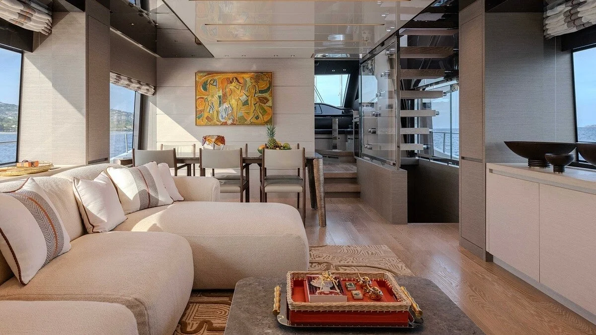 Sanlorenzo SL78 - photo 7 yacht charter Cannes