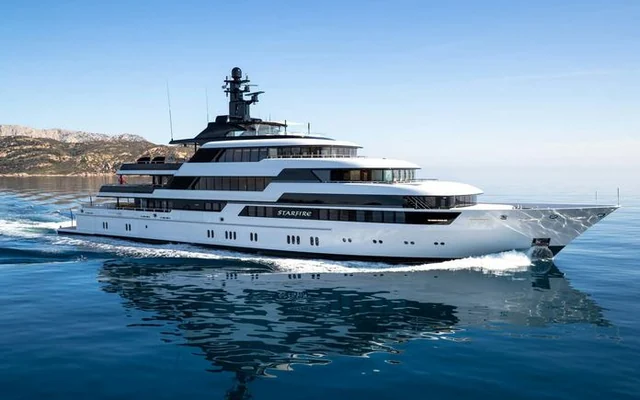 STARFIRE - superyacht for week charter