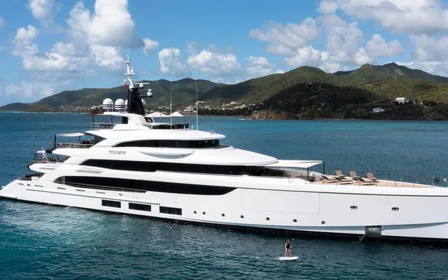 TRIUMPH - superyacht for week charter